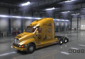 Apache Texture and Interior for Kenworth T2000 v1.0 for American Truck Simulator (v1.35.x, - 1.41.x)
