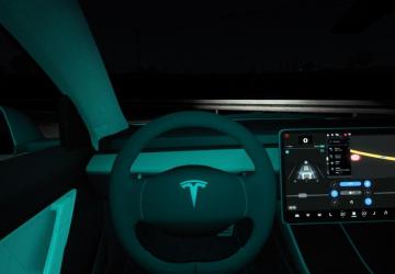 Tesla Model 3 2018 version 1.0 for American Truck Simulator (v1.47.x, 1.48.x)