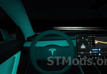 Tesla Model 3 2018 version 1.0.1 for American Truck Simulator (v1.48.x)
