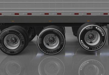 Tire for all Truck & Trailers version 1.0 for American Truck Simulator (v1.35.x, 1.36.x)