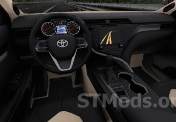 Toyota Camry XSE 2018 version 1.3 for American Truck Simulator (v1.47.x)