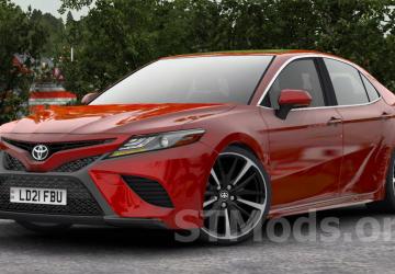 Toyota Camry XSE 2018 version 1.4 for American Truck Simulator (v1.48.x)