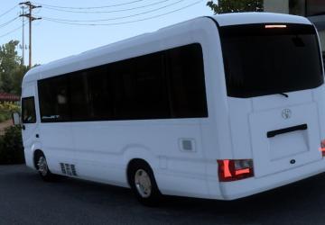 Toyota Coaster 2022 version 1.0 for American Truck Simulator (v1.43.x)