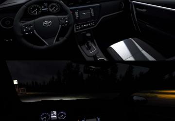 Toyota Corolla 2018 version 1.5 for American Truck Simulator (v1.48.x)