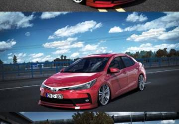 Toyota Corolla 2018 version 1.6 for American Truck Simulator (v1.49.x)