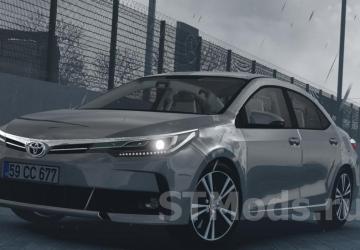 Toyota Corolla 2018 version 2.4.1 for American Truck Simulator (v1.46.x, 1.47.x)