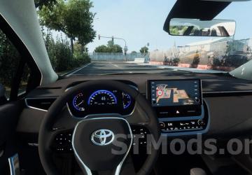 Toyota Corolla 2020 version 1.9 for American Truck Simulator (v1.48.x)
