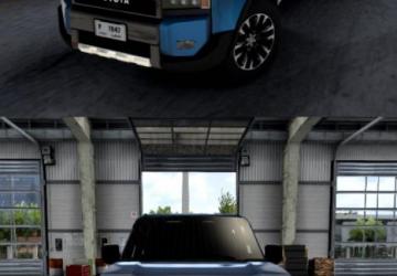 Toyota Land Cruiser Prado 2024 version 1.1 for American Truck Simulator (v1.49.x)