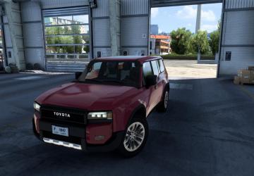 Toyota Land Cruiser Prado 2024 version 1.2 for American Truck Simulator (v1.49.x)