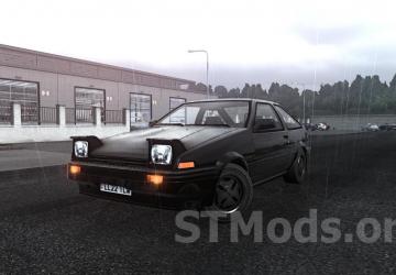 Toyota Sprinter Trueno AE86 version 2.2 for American Truck Simulator (v1.44.x)
