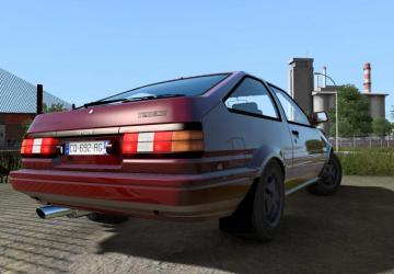 Toyota Sprinter Trueno AE86 version 2.3 for American Truck Simulator (v1.46.x)