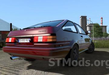 Toyota Sprinter Trueno AE86 version 2.9 for American Truck Simulator (v1.54.x)