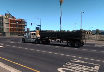 Trail King Quarter Frame End Dump version 1.0.6 for American Truck Simulator (v1.35.x)