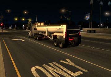 Trail King Quarter Frame End Dump version 1.0.6 for American Truck Simulator (v1.35.x)