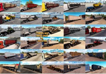 Trailers and Cargo Pack version 5.0 for American Truck Simulator (v1.43.x)