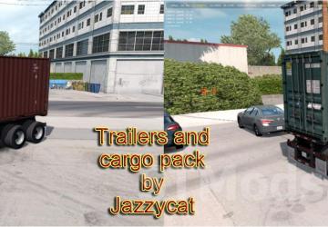 Trailers and Cargo Pack version 5.8.2 for American Truck Simulator (v1.46.x)