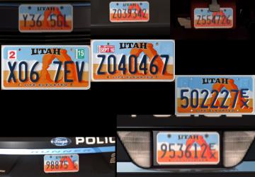 Enhanced License Plates version 1.7 for American Truck Simulator (v1.44.x)