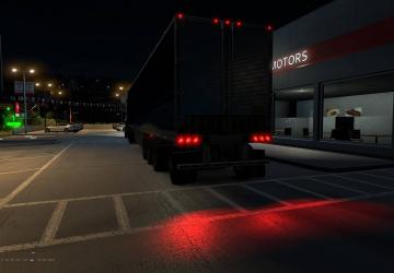 Improved light for all vehicles version 7.2 for American Truck Simulator (v1.46.x)