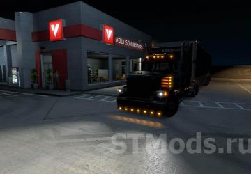 Improved light for all vehicles version 7.2 (28.08.23) for American Truck Simulator (v1.47.x, 1.48.x)