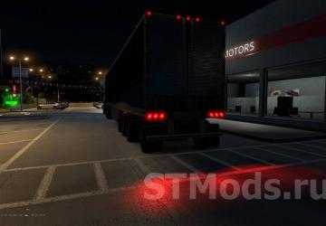 Improved light for all vehicles version 7.2 (28.08.23) for American Truck Simulator (v1.47.x, 1.48.x)