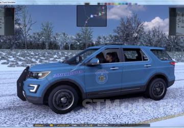 US State Police Pack version 1.0 for American Truck Simulator (v1.43.x)