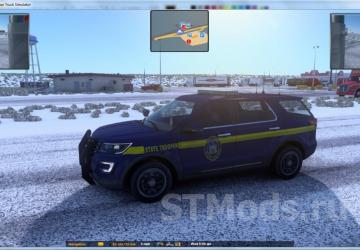 US State Police Pack version 1.0 for American Truck Simulator (v1.43.x)