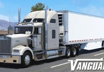 Vanguard Reefer version 1.0 for American Truck Simulator (v1.46.x)