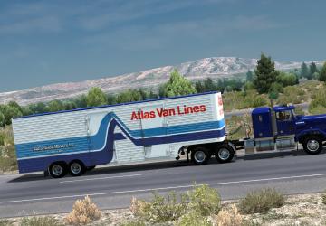 Vintage Moving Van version 1.3 for American Truck Simulator (v1.40.x, 1.41.x)