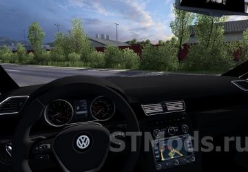 Volkswagen Caddy version 2.1.1 for American Truck Simulator (v1.46.x, 1.47.x)