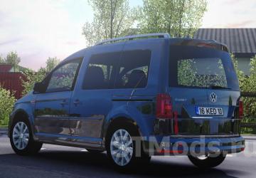 Volkswagen Caddy version 2.2 for American Truck Simulator (v1.48.x)
