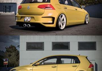 Volkswagen Golf R400 version 1.3 for American Truck Simulator (v1.47.x)