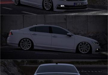 Volkswagen Passat B8 version 1.5 for American Truck Simulator (v1.47.x)