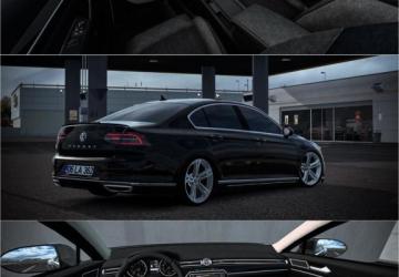 Volkswagen Passat B8 version 2.1 for American Truck Simulator (v1.54.x)