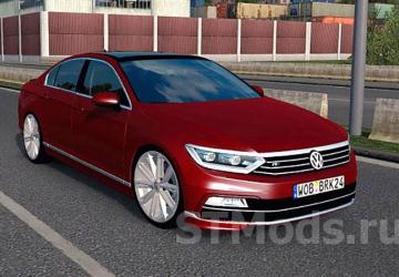 Volkswagen Passat B8 version 2.1 for American Truck Simulator (v1.54.x)
