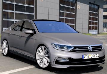Volkswagen Passat Rline 2015 version 1.4.1 for American Truck Simulator (v1.43.x)