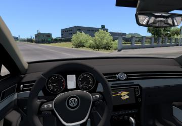 Volkswagen Passat Rline 2015 version 1.4.1 for American Truck Simulator (v1.43.x)