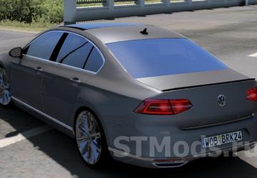 Volkswagen Passat Rline 2015 version 1.5 for American Truck Simulator (v1.48.x)