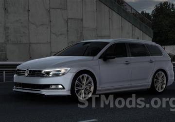 Volkswagen Passat version 1.5 for American Truck Simulator (v1.49.x)