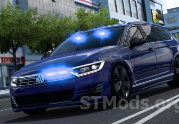 Volkswagen Passat version 1.5 for American Truck Simulator (v1.49.x)
