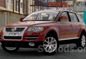 Volkswagen Touareg version 2.3 for American Truck Simulator (v1.45.x)