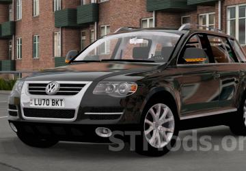 Volkswagen Touareg version 2.3 for American Truck Simulator (v1.45.x)