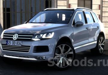 Volkswagen Touareg version 2.4 for American Truck Simulator (v1.47.x)