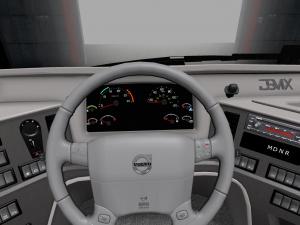 Volvo 9800 version 2.5 for American Truck Simulator (v1.37.x, 1.38.x)