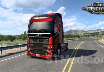 Volvo FH16 2012 version 1.3 for American Truck Simulator (v1.47.x)