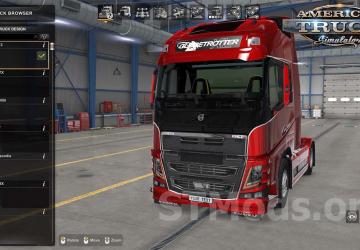 Volvo FH16 2012 version 1.3 for American Truck Simulator (v1.47.x)