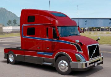Volvo VNL 4×2 chassis version 1.0 for American Truck Simulator (v1.37.x)