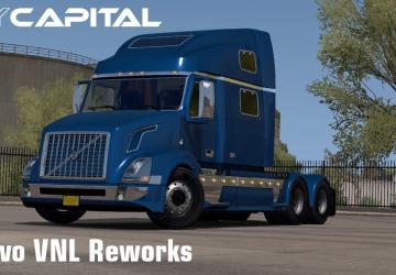 Volvo VNL Reworks ByCapital version 2.0 for American Truck Simulator (v1.43.x)