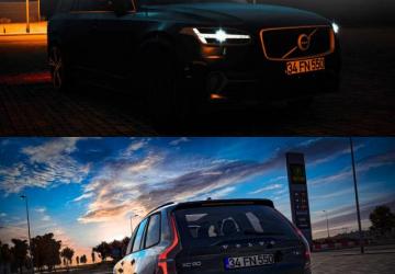 Volvo XC90 T8 2018 version 1.7 for American Truck Simulator (v1.49.x)