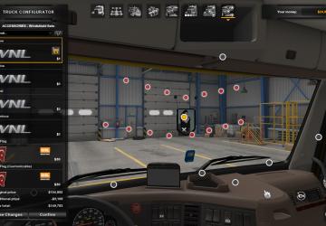 Banners with Girls version 1.0 for American Truck Simulator (v1.35.x, - 1.40.x)