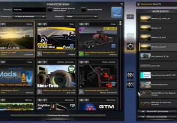 Weather 2.0 ATS addon version 1.0 for American Truck Simulator (v1.45.x)